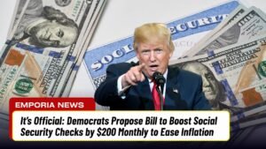 It’s Official: Democrats Propose Bill to Boost Social Security Checks by $200 Monthly to Ease Inflation