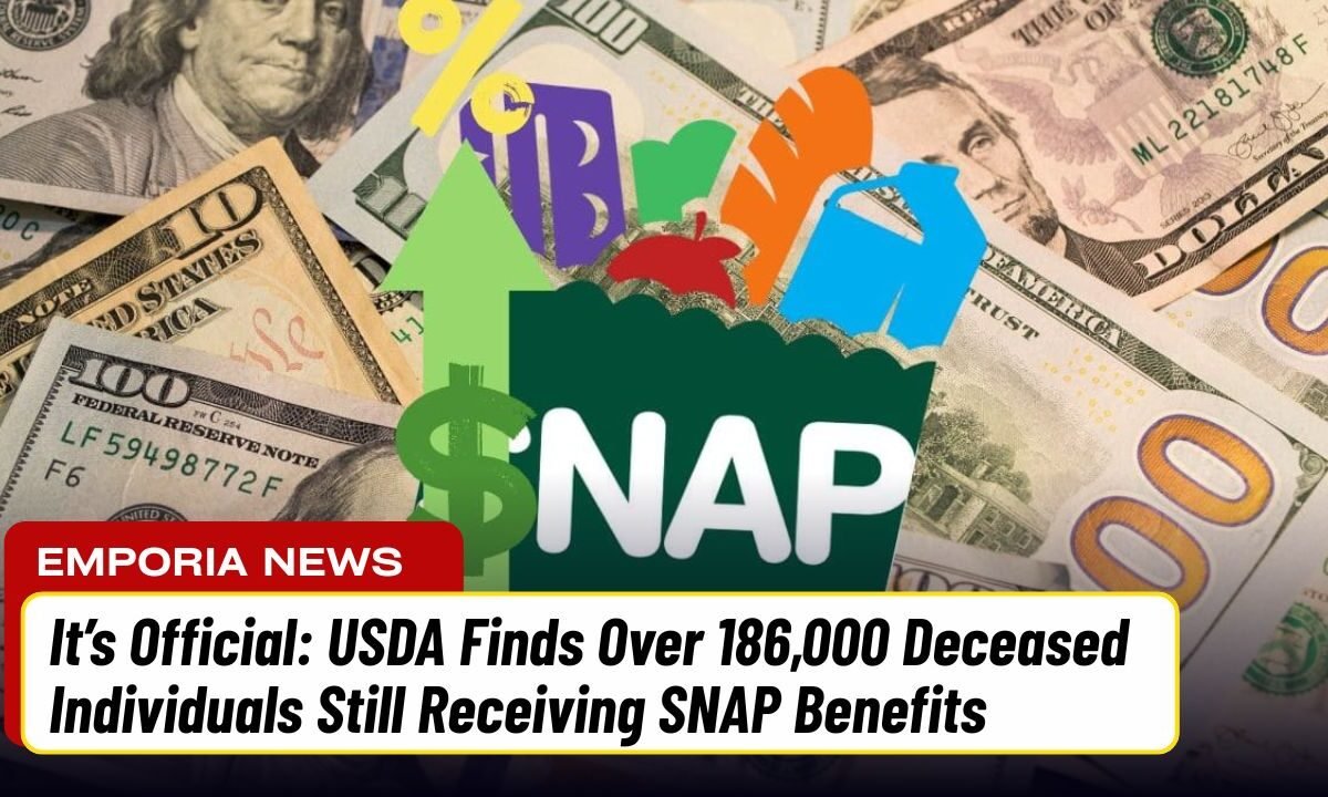 It’s Official: USDA Finds Over 186,000 Deceased Individuals Still Receiving SNAP Benefits