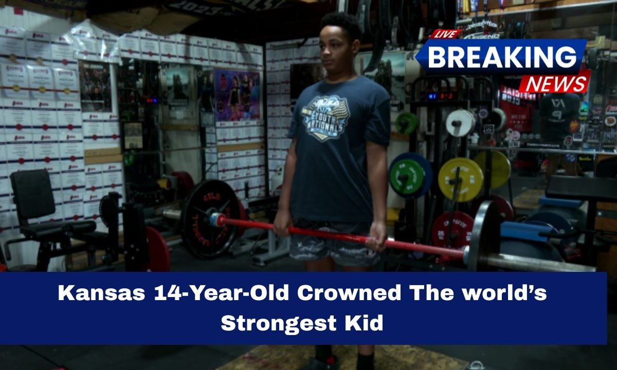 Kansas 14-Year-Old Crowned The world’s Strongest Kid