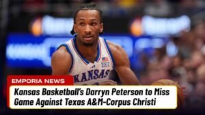 Kansas Basketball’s Darryn Peterson to Miss Game Against Texas A&M-Corpus Christi