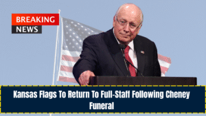 Kansas Flags To Return To Full-Staff Following Cheney Funeral