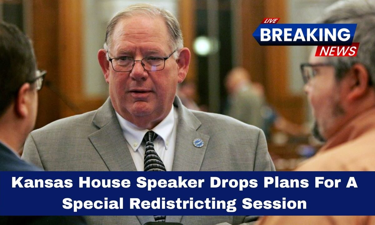 Kansas House Speaker Drops Plans For A Special Redistricting Session