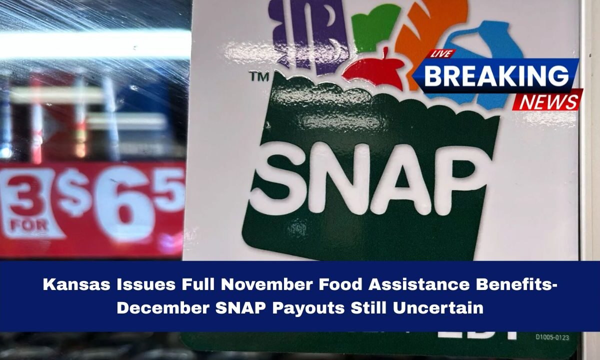 Kansas Issues Full November Food Assistance Benefits- December SNAP Payouts Still Uncertain