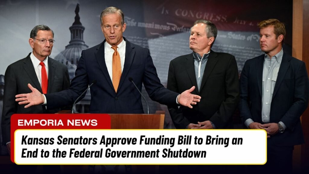 Kansas Senators Approve Funding Bill to Bring an End to the Federal Government Shutdown
