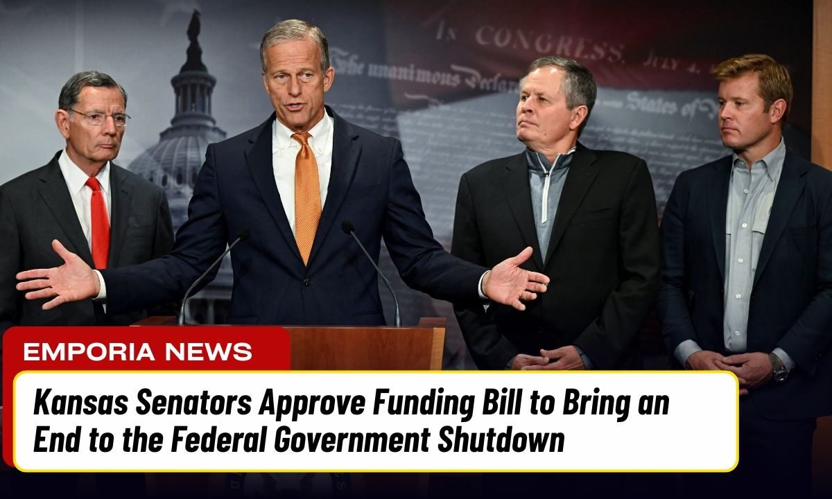 Kansas Senators Approve Funding Bill to Bring an End to the Federal Government Shutdown