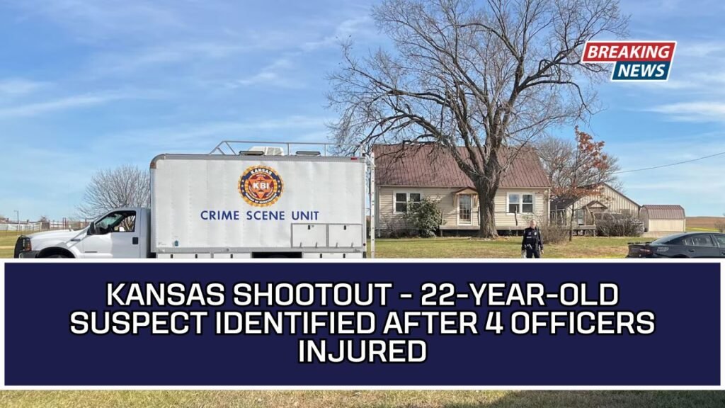 Kansas Shootout - 22-Year-Old Suspect Identified After 4 Officers Injured