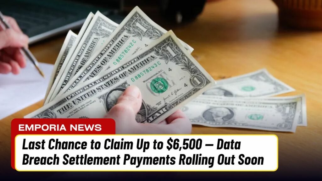 Last Chance to Claim Up to $6,500 — Data Breach Settlement Payments Rolling Out Soon