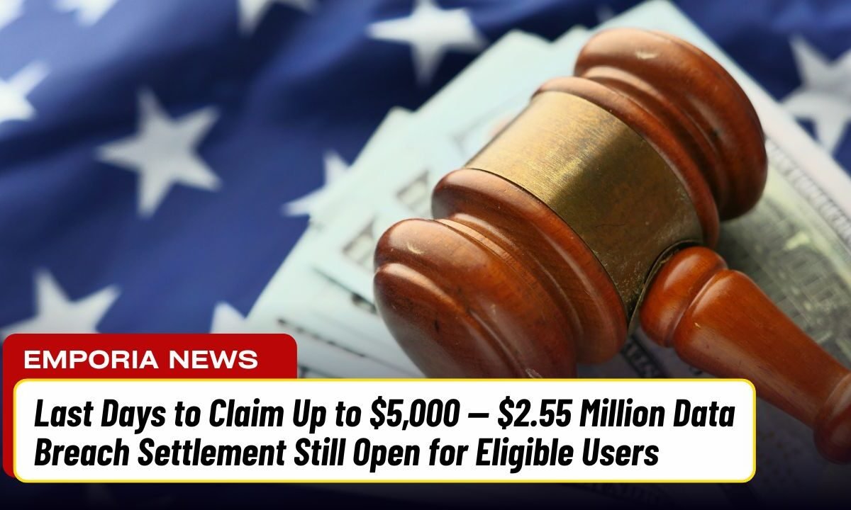 Last Days to Claim Up to $5,000 — $2.55 Million Data Breach Settlement Still Open for Eligible Users