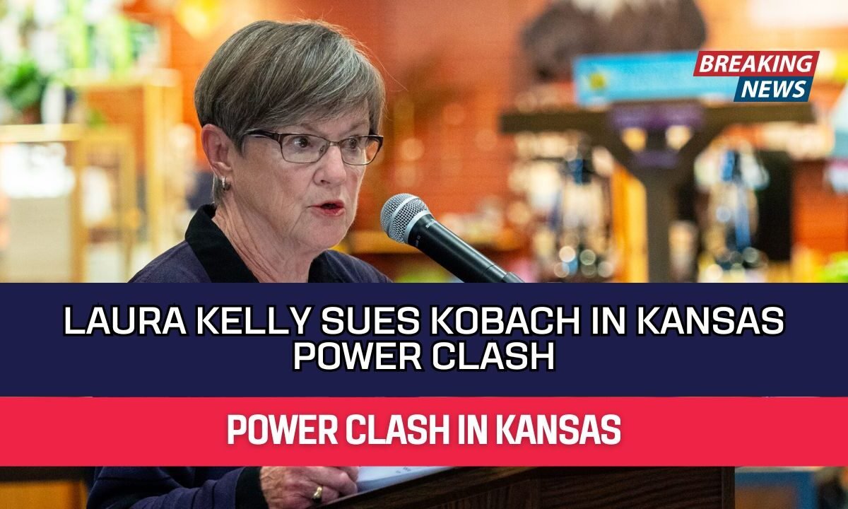 Laura Kelly Sues Kobach in Kansas Power Clash