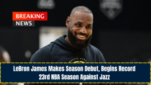 LeBron James Makes Season Debut, Begins Record 23rd NBA Season Against Jazz