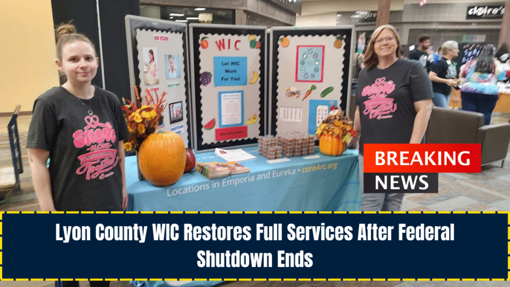 Lyon County WIC Restores Full Services After Federal Shutdown Ends