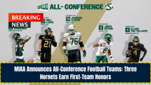 MIAA Announces All-Conference Football Teams: Three Hornets Earn First-Team Honors
