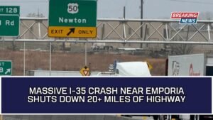 Massive I-35 Crash Near Emporia Shuts Down 20+ Miles Of Highway