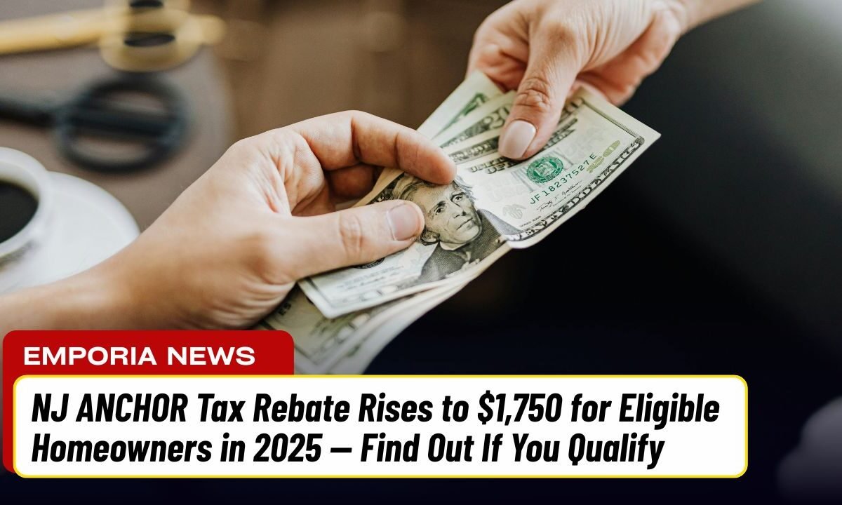 NJ ANCHOR Tax Rebate Rises to $1,750 for Eligible Homeowners in 2025 — Find Out If You Qualify