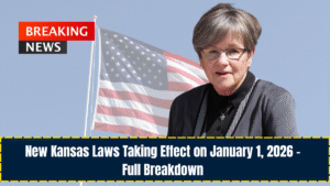 New Kansas Laws Taking Effect on January 1, 2026 – Full Breakdown