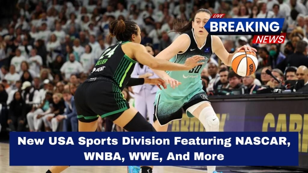 New USA Sports Division Featuring NASCAR, WNBA, WWE, And More