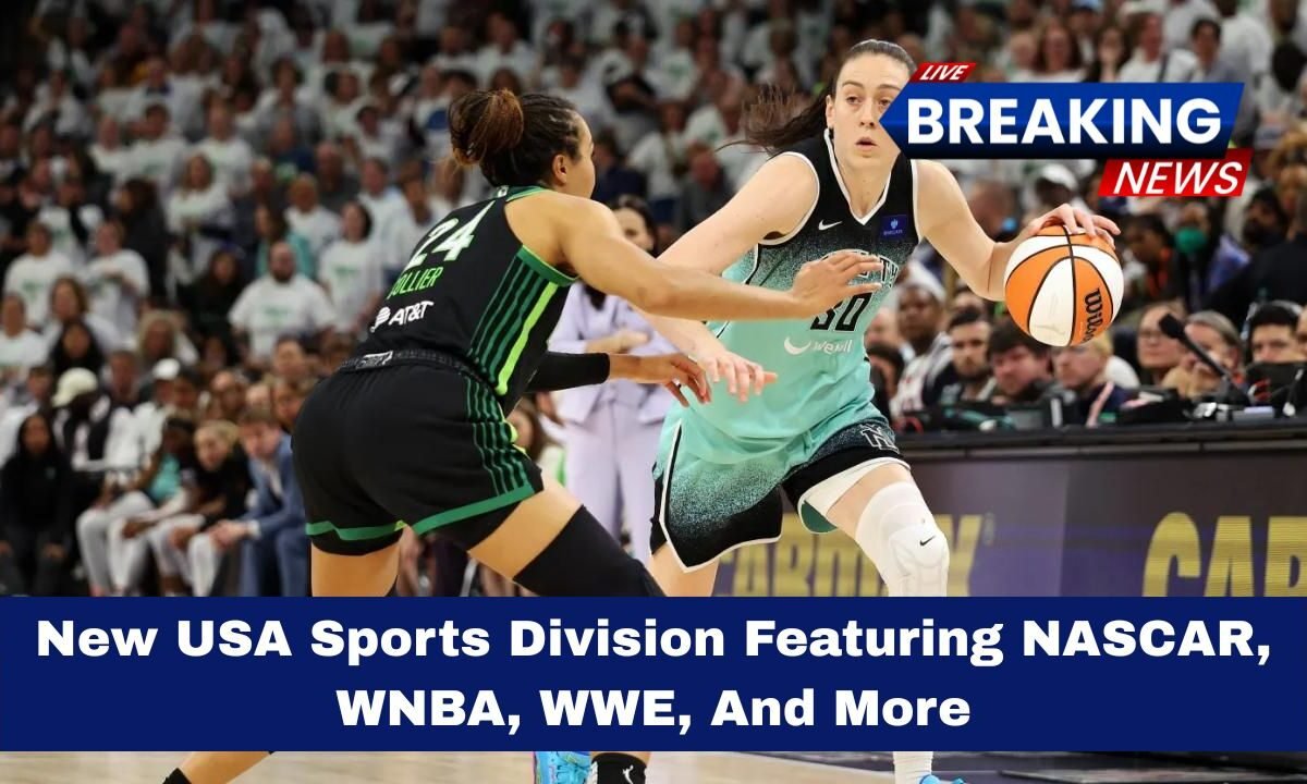 New USA Sports Division Featuring NASCAR, WNBA, WWE, And More