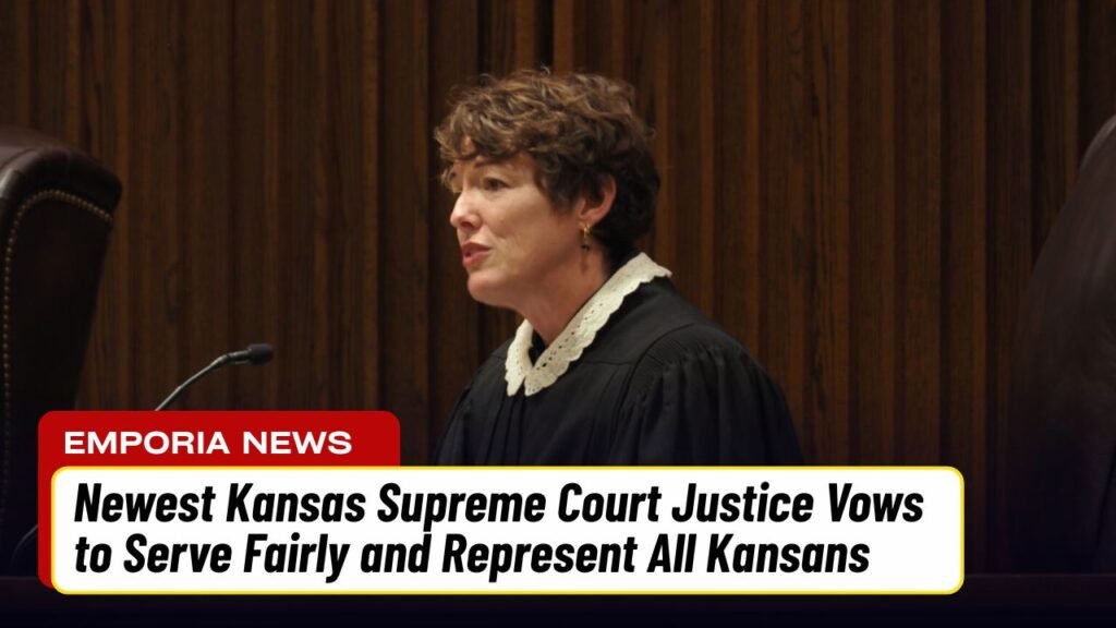 Newest Kansas Supreme Court Justice Vows to Serve Fairly and Represent All Kansans