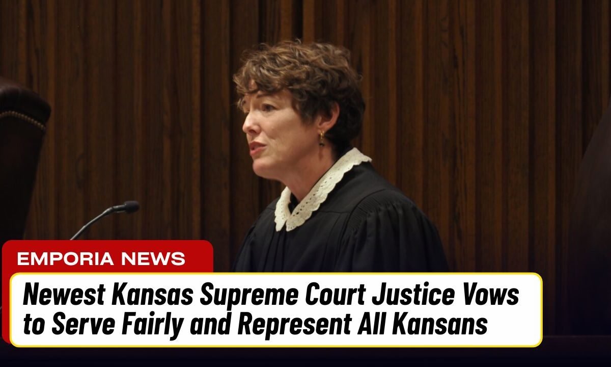 Newest Kansas Supreme Court Justice Vows to Serve Fairly and Represent All Kansans