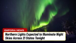 Northern Lights Expected to Illuminate Night Skies Across 21 States Tonight