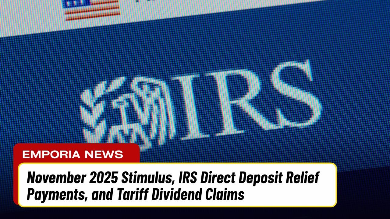 November 2025 Stimulus, IRS Direct Deposit Relief Payments, and Tariff ...