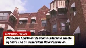 Plaza-Area Apartment Residents Ordered to Vacate by Year’s End as Owner Plans Hotel Conversion
