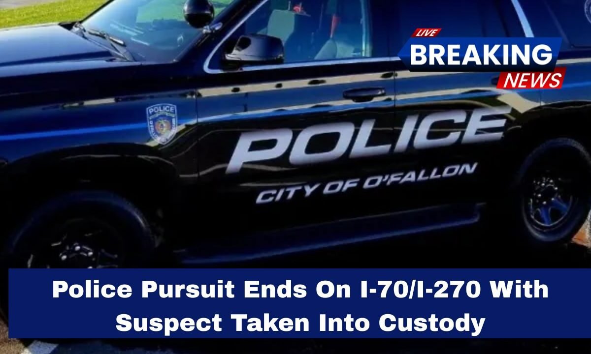 Police Pursuit Ends On I-70/I-270 With Suspect Taken Into Custody