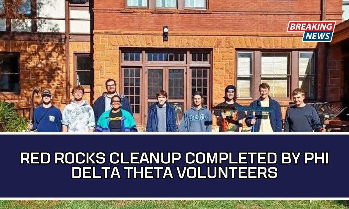 Red Rocks Cleanup Completed By Phi Delta Theta Volunteers