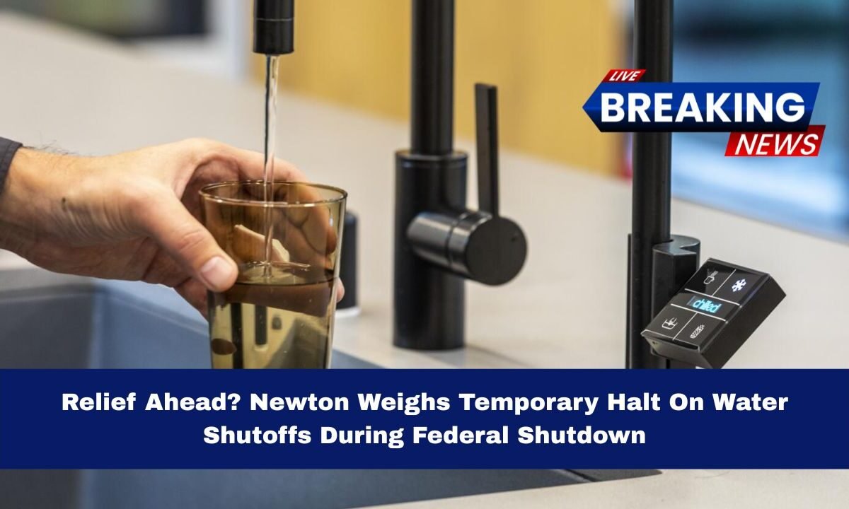 Relief Ahead? Newton Weighs Temporary Halt On Water Shutoffs During Federal Shutdown