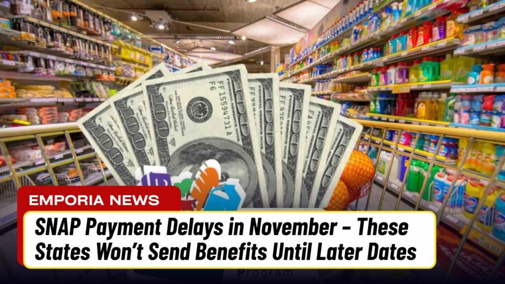 SNAP Payment Delays in November – These States Won’t Send Benefits Until Later Dates