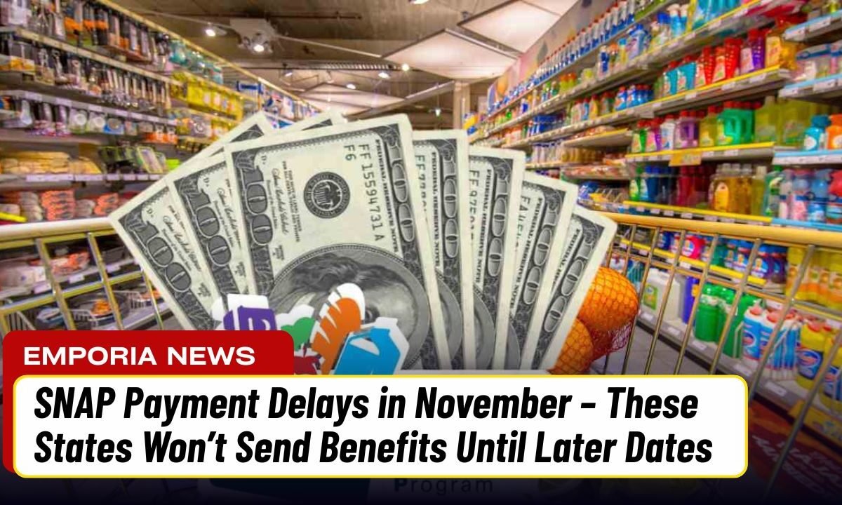 SNAP Payment Delays in November – These States Won’t Send Benefits Until Later Dates