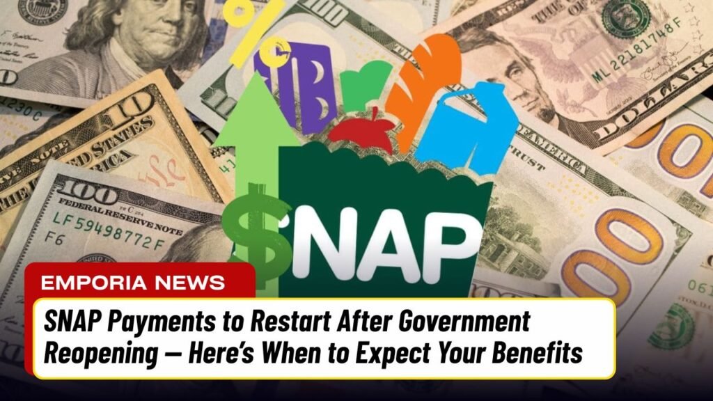 SNAP Payments to Restart After Government Reopening — Here’s When to Expect Your Benefits
