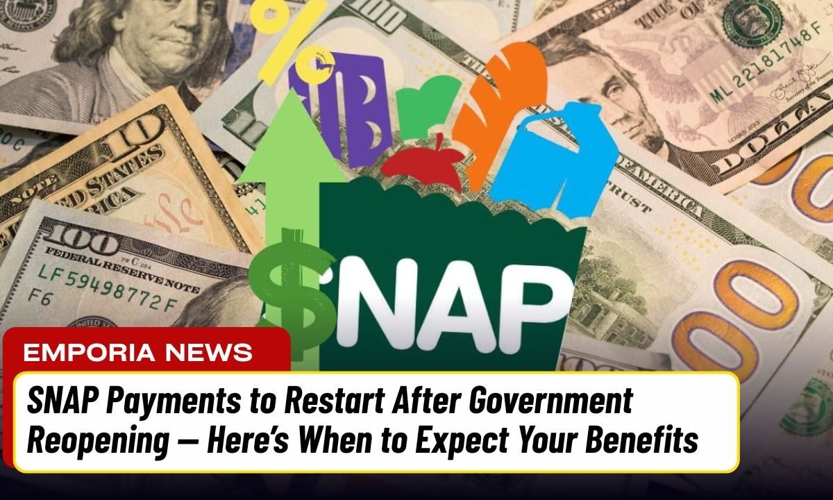 SNAP Payments to Restart After Government Reopening — Here’s When to Expect Your Benefits