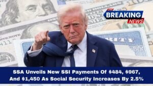 SSA Unveils New SSI Payments Of $484, $967, And $1,450 As Social Security Increases By 2.5%