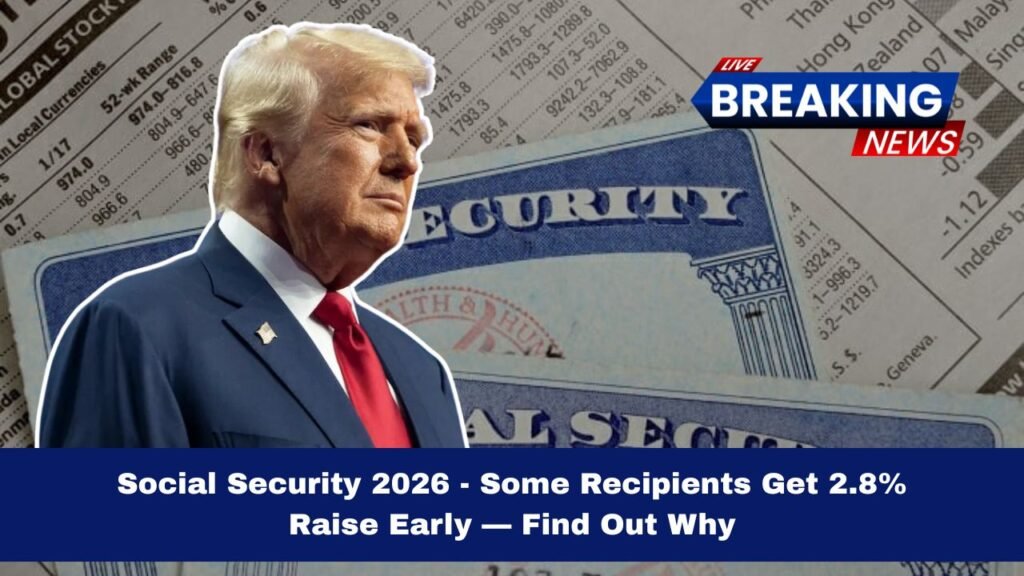 Social Security 2026 - Some Recipients Get 2.8% Raise Early — Find Out Why
