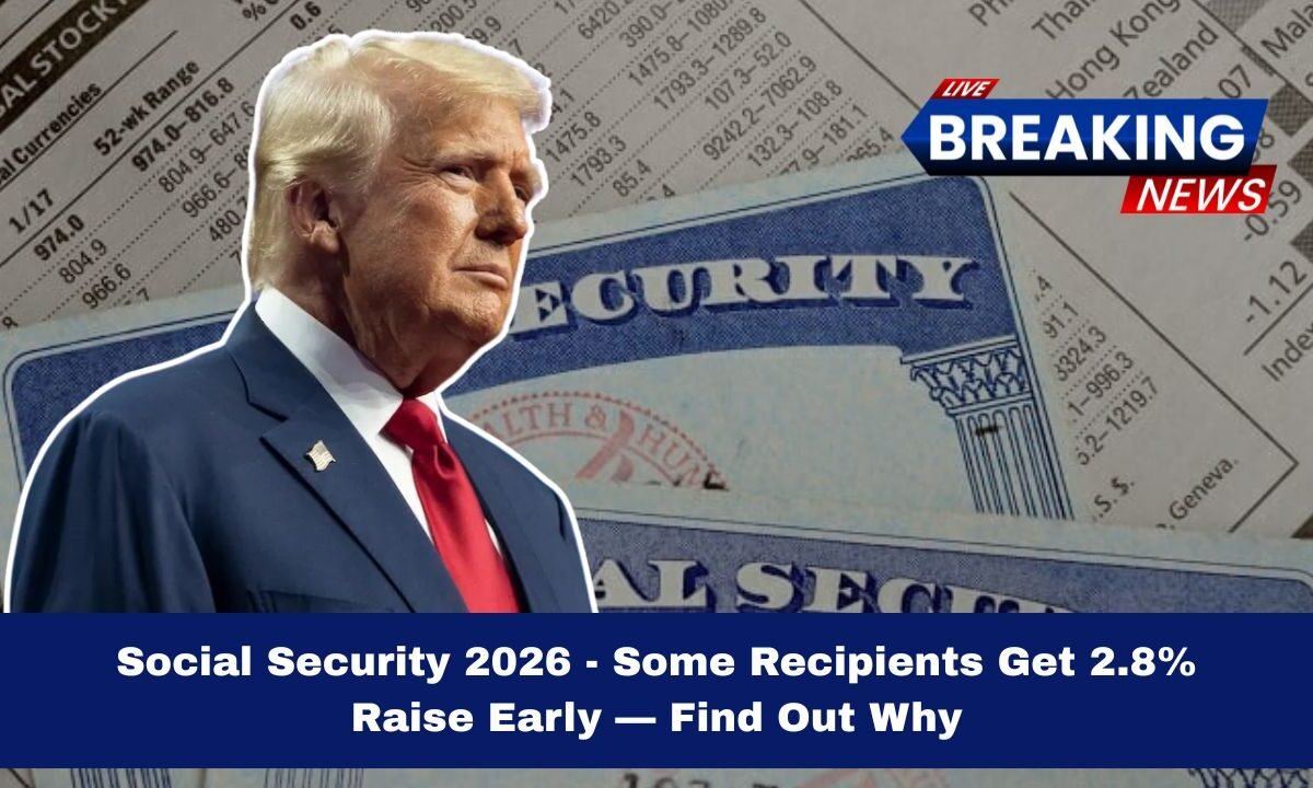 Social Security 2026 - Some Recipients Get 2.8% Raise Early — Find Out Why
