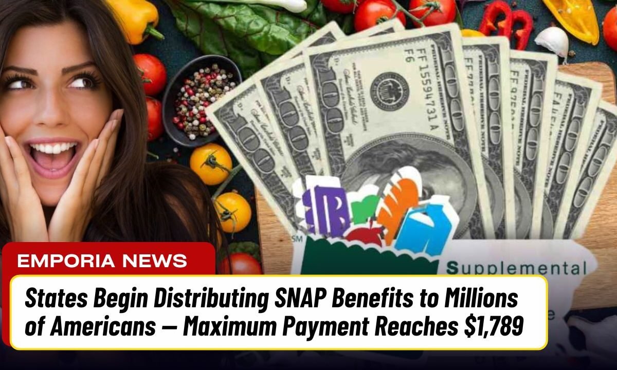 States Begin Distributing SNAP Benefits to Millions of Americans — Maximum Payment Reaches $1,789
