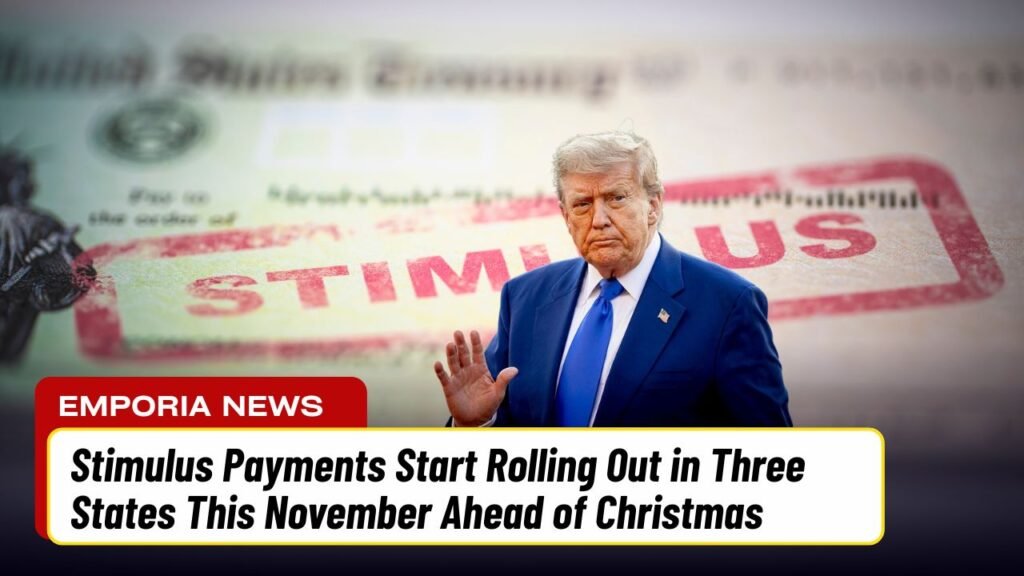 Stimulus Payments Start Rolling Out in Three States This November Ahead of Christmas