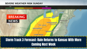 Storm Track 3 Forecast: Rain Returns to Kansas With More Coming Next Week