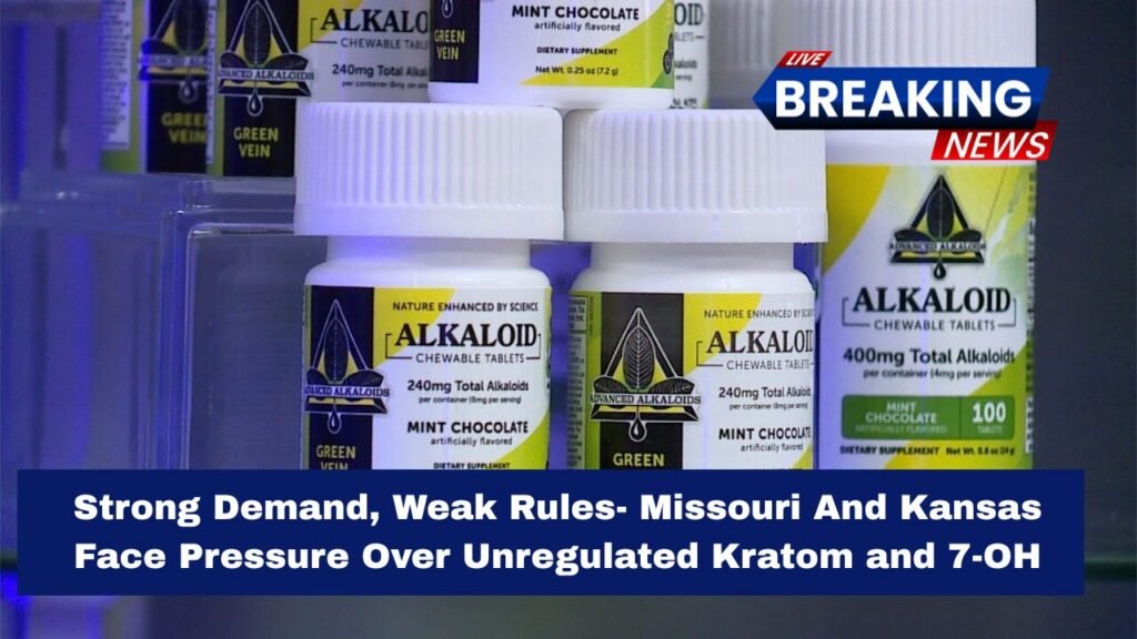 Strong Demand, Weak Rules- Missouri And Kansas Face Pressure Over Unregulated Kratom and 7-OH