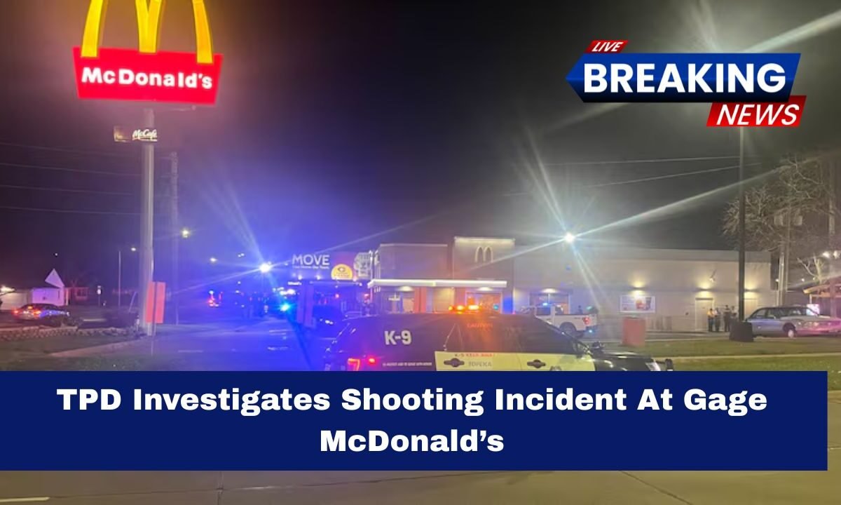 TPD Investigates Shooting Incident At Gage McDonald’s