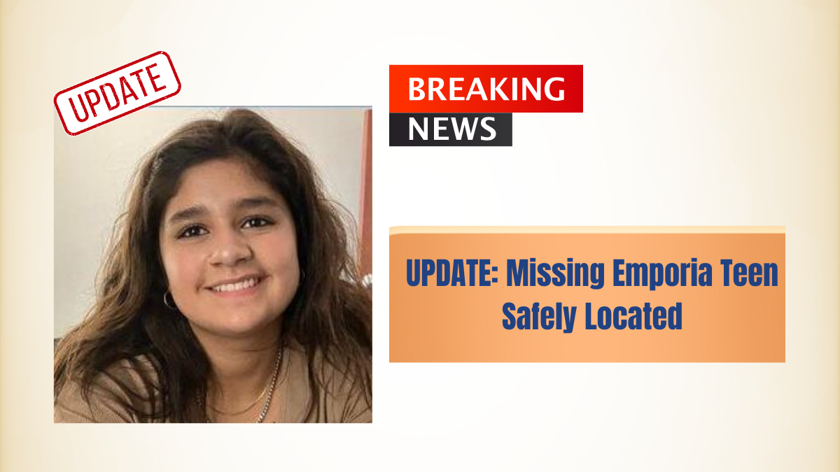 UPDATE: Missing Emporia Teen Safely Located