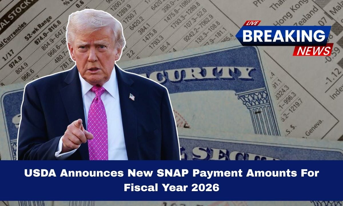 USDA Announces New SNAP Payment Amounts For Fiscal Year 2026