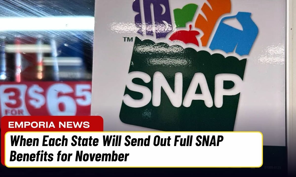 When Each State Will Send Out Full SNAP Benefits for November