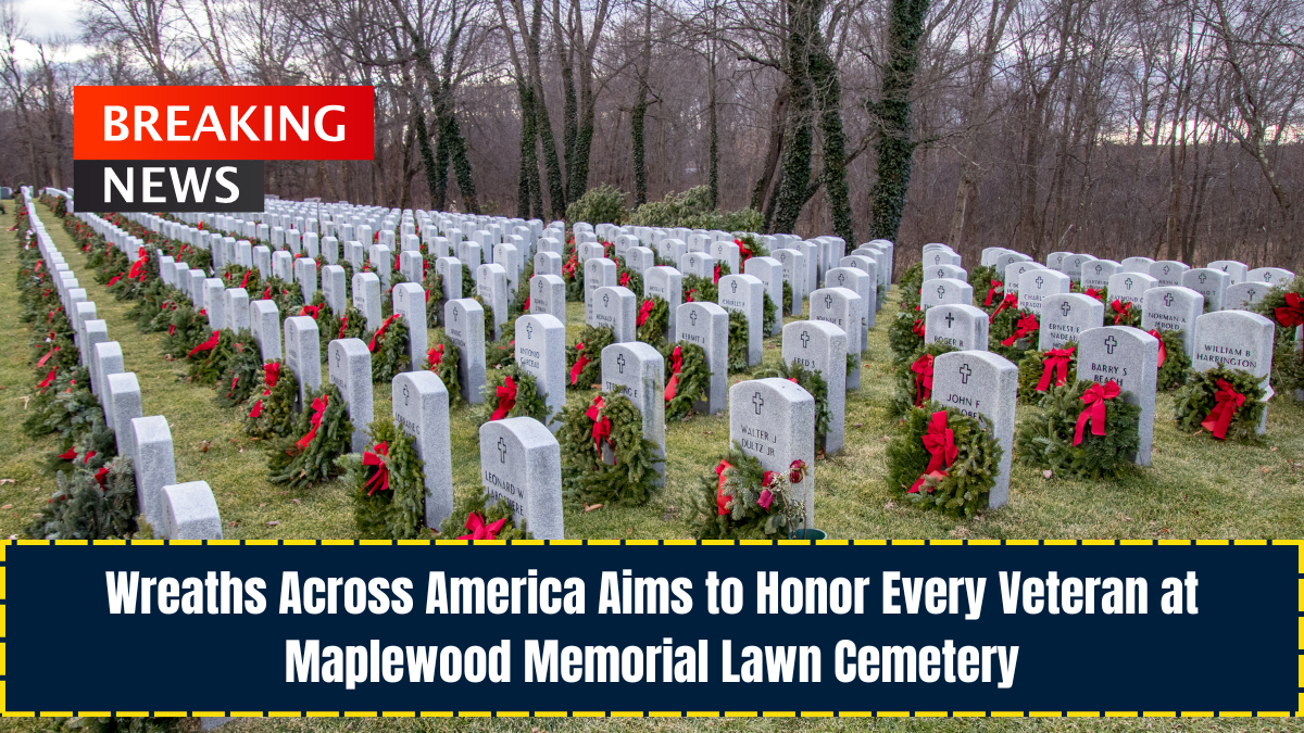 Wreaths Across America Aims to Honor Every Veteran at Maplewood Memorial Lawn Cemetery