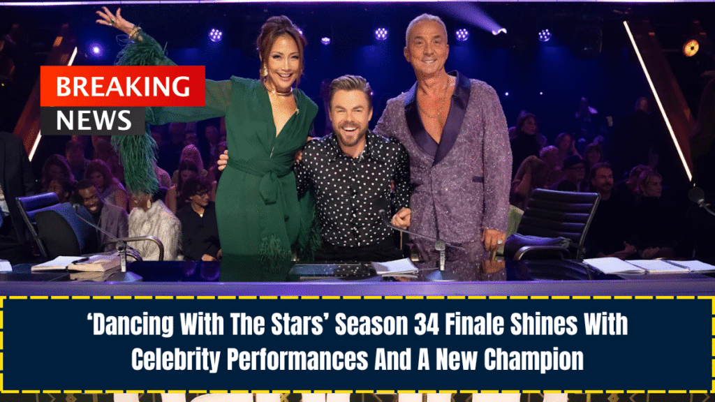 ‘Dancing With The Stars’ Season 34 Finale Shines With Celebrity Performances And A New Champion