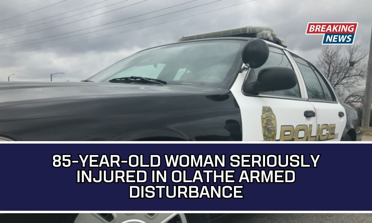 85-Year-Old Woman Seriously Injured In Olathe Armed Disturbance