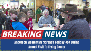 Anderson Elementary Spreads Holiday Joy During Annual Visit To Living Center