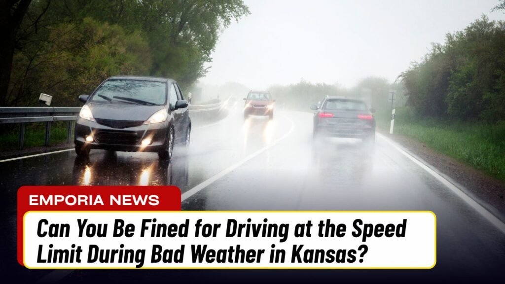 Can You Be Fined for Driving at the Speed Limit During Bad Weather in Kansas?