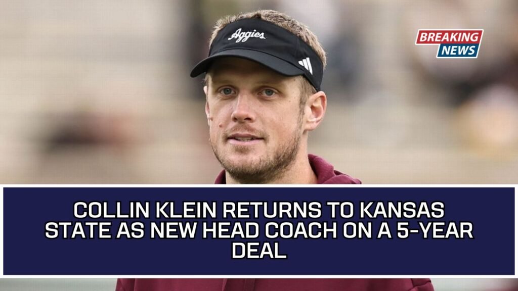 Collin Klein Returns To Kansas State As New Head Coach On A 5-Year Deal